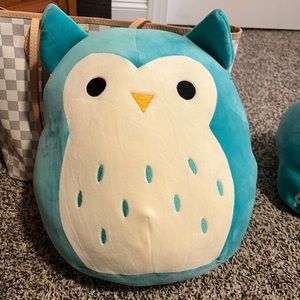 Winston the owl squishmallow 12inch